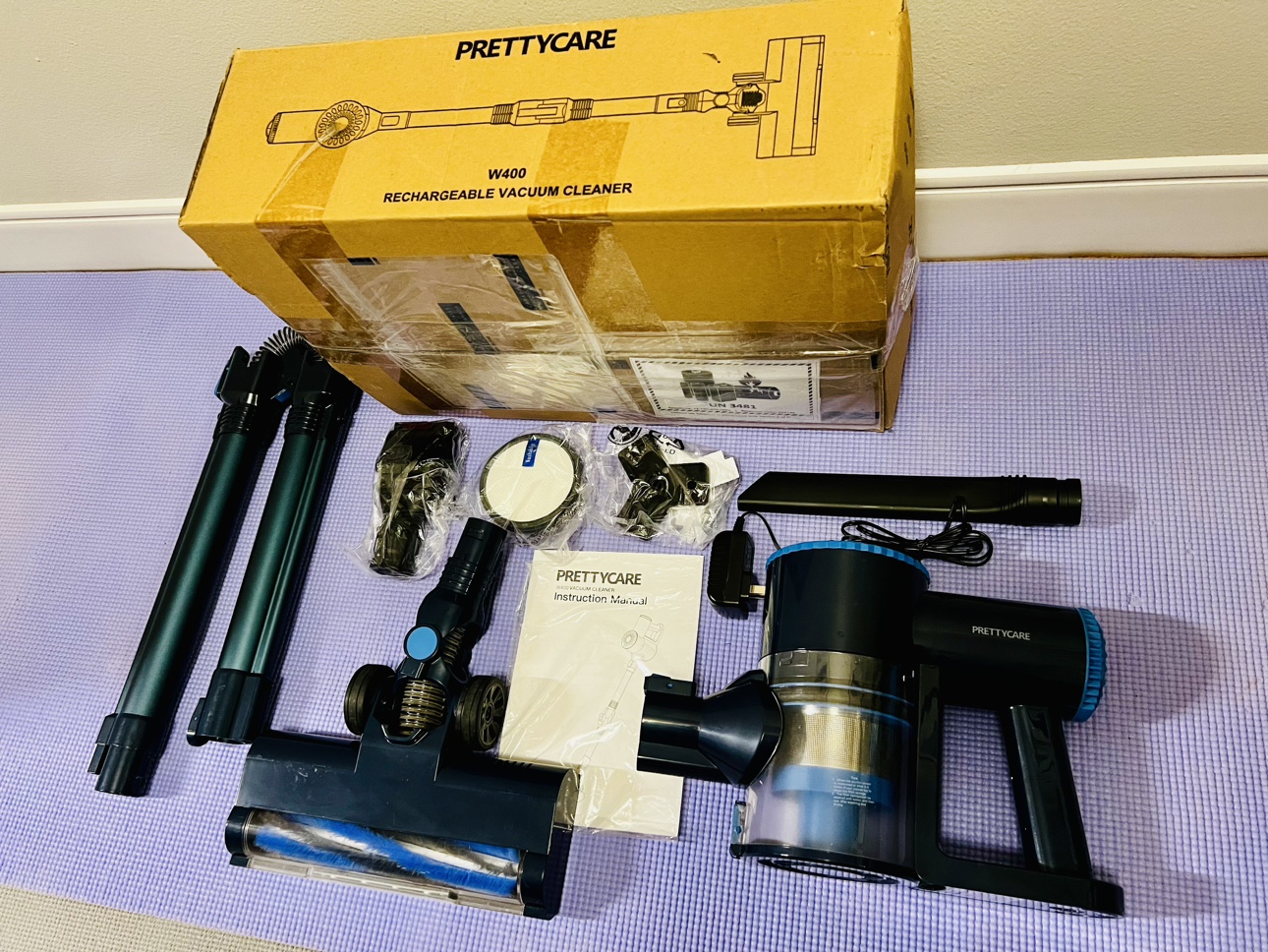 PRETTYCARE 6 in 1 Cordless Stick Vacuum Cleanerii - photo 3