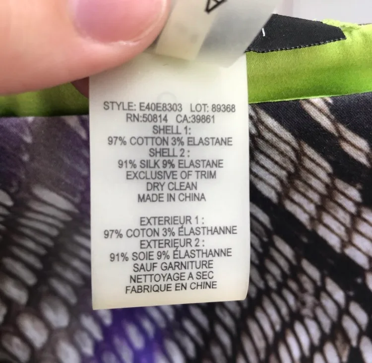 Elie Tahari Multi-Colour Animal Mini Skirt image indicator(5)