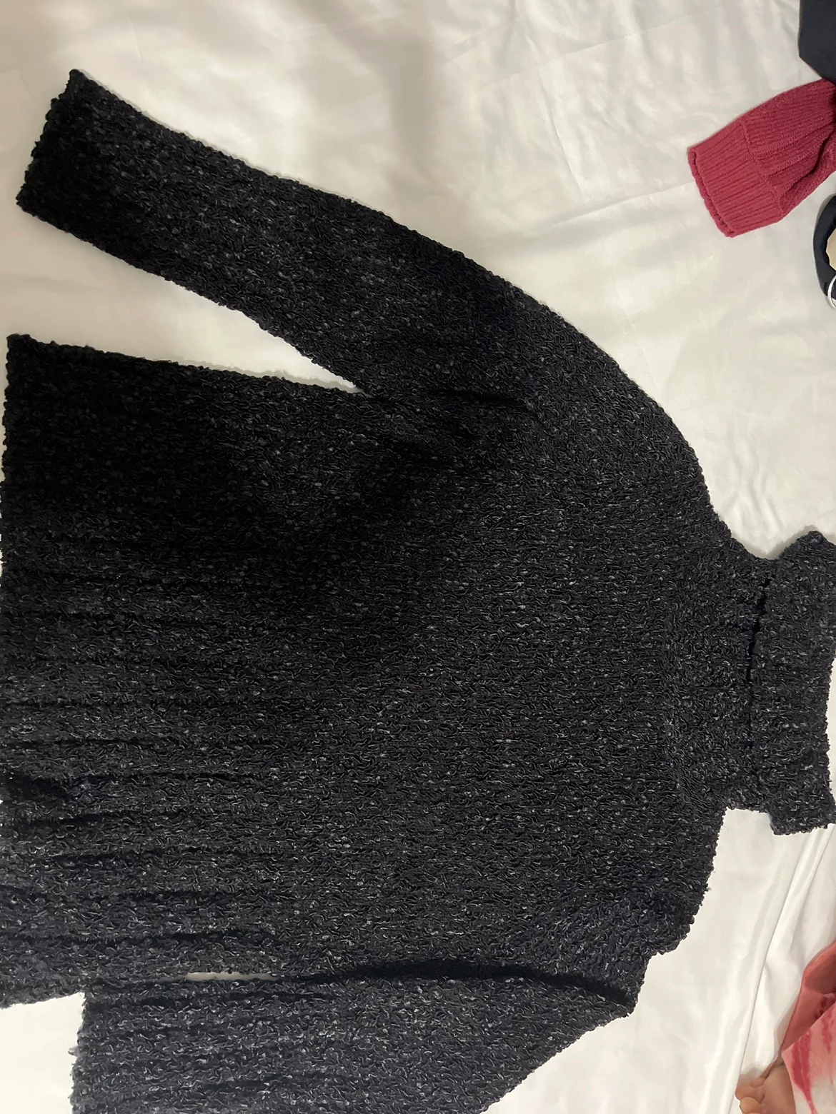 Black Turtleneck Sweater image indicator(2)