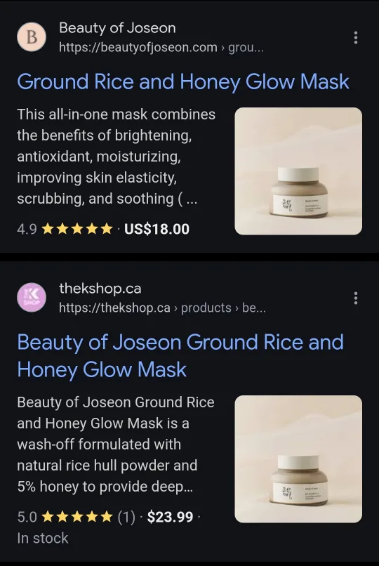 Korean Glow Mask - BEAUTY OF JOSEON (Orig price $24) image indicator(4)