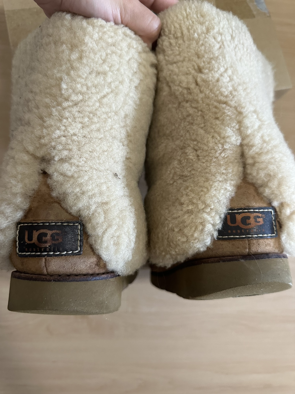 UGG Maylin Chestnut Suede Shearling Waterproof Womens Boots - photo 4