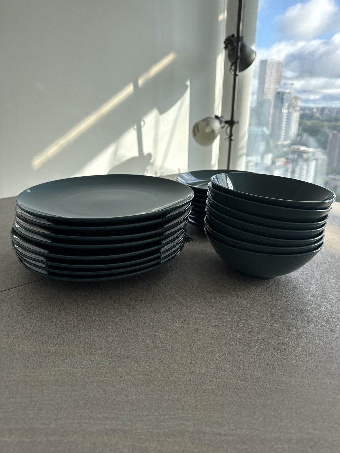 FÄRGKLAR 24-piece Dinnerware Set Turquoise - photo 3