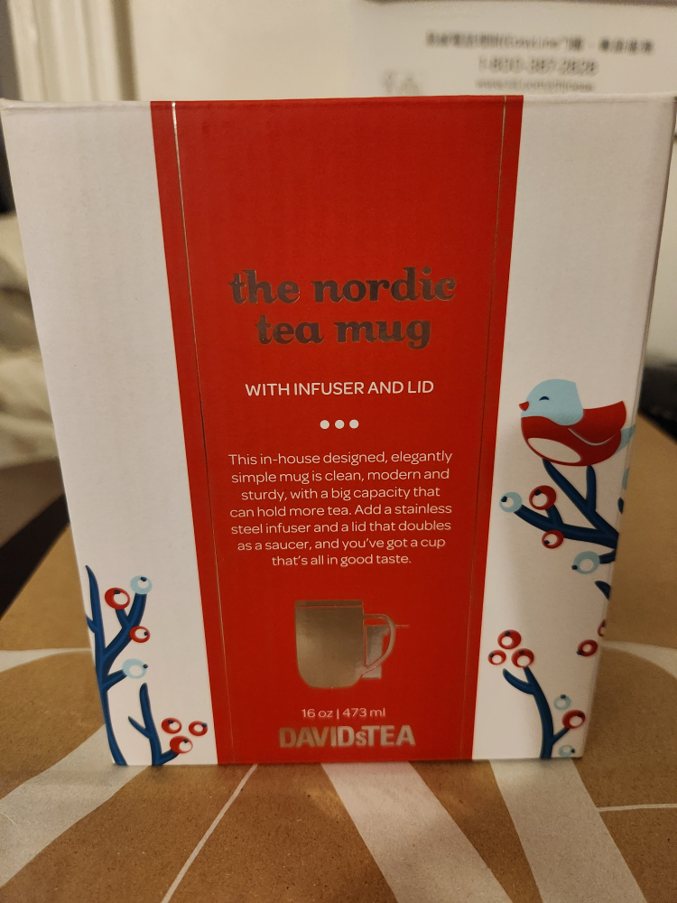 David's Tea The Nordic Tea Mug