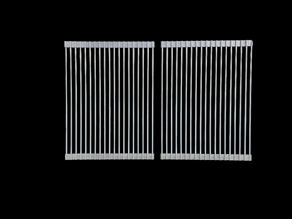 Set of 2, over the sink Roll up Dish Drying Racks & Strainers image indicator(2)