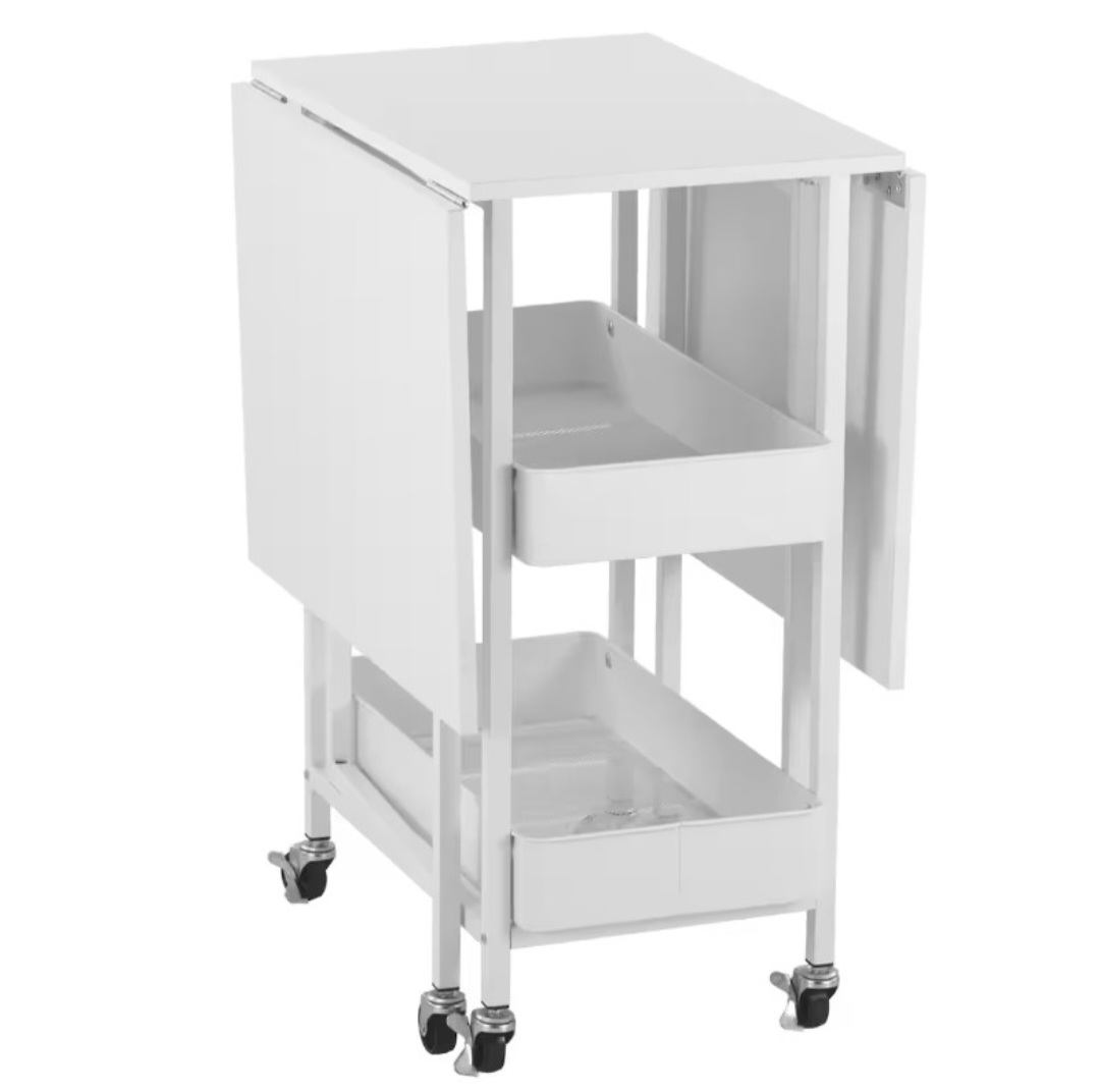 White Folding Craft Table - photo 5
