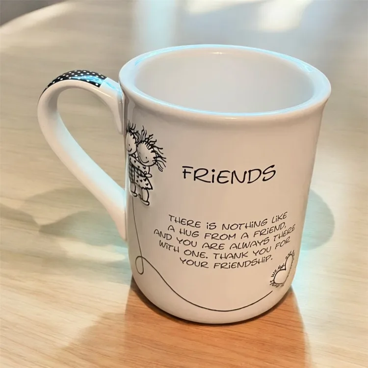 Black and White Friends Children of the Inner Light Enesco Mug image indicator(2)