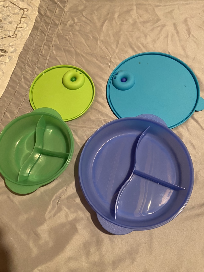 Tupperware Divided Serving Dishes - photo 3