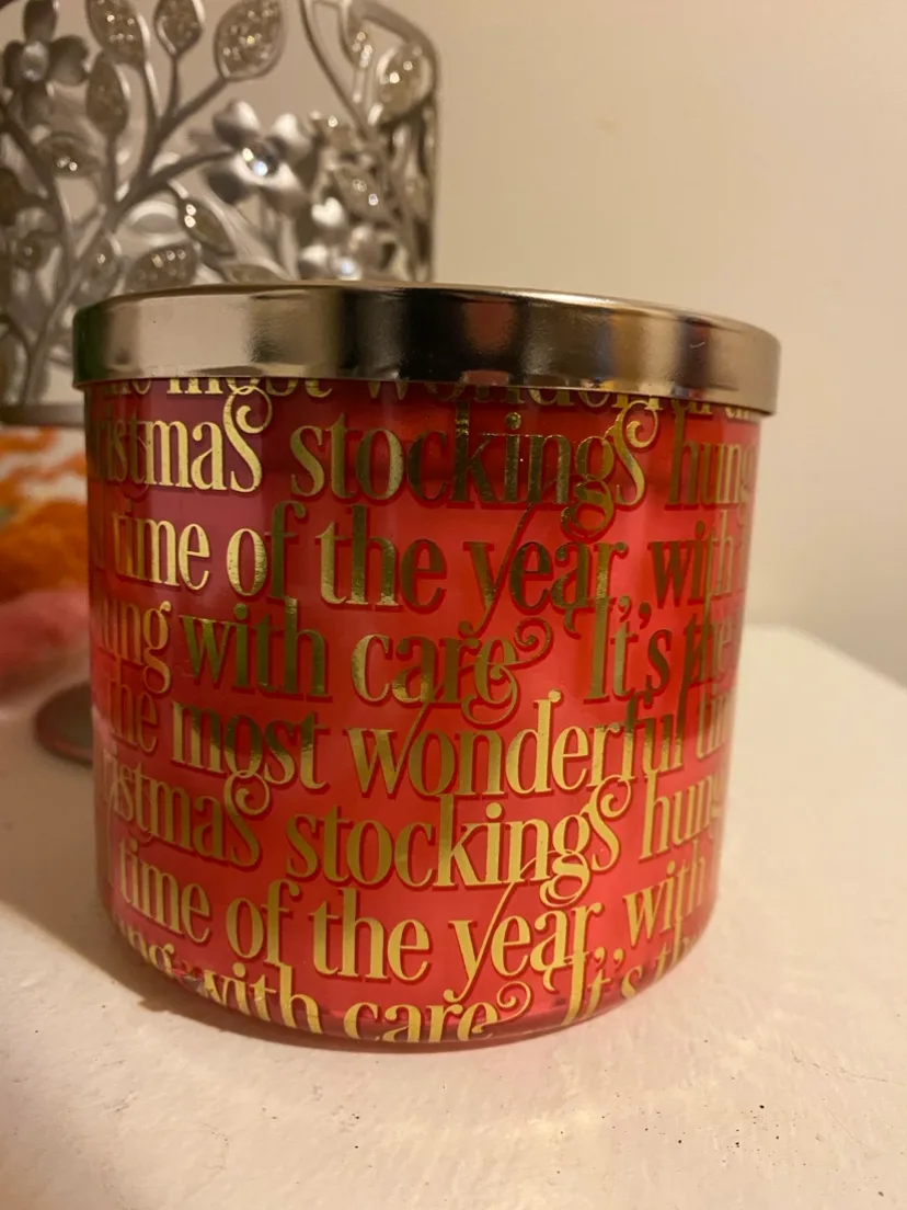 Bath & Body Works Candle Holder Free candle both are new image indicator(4)