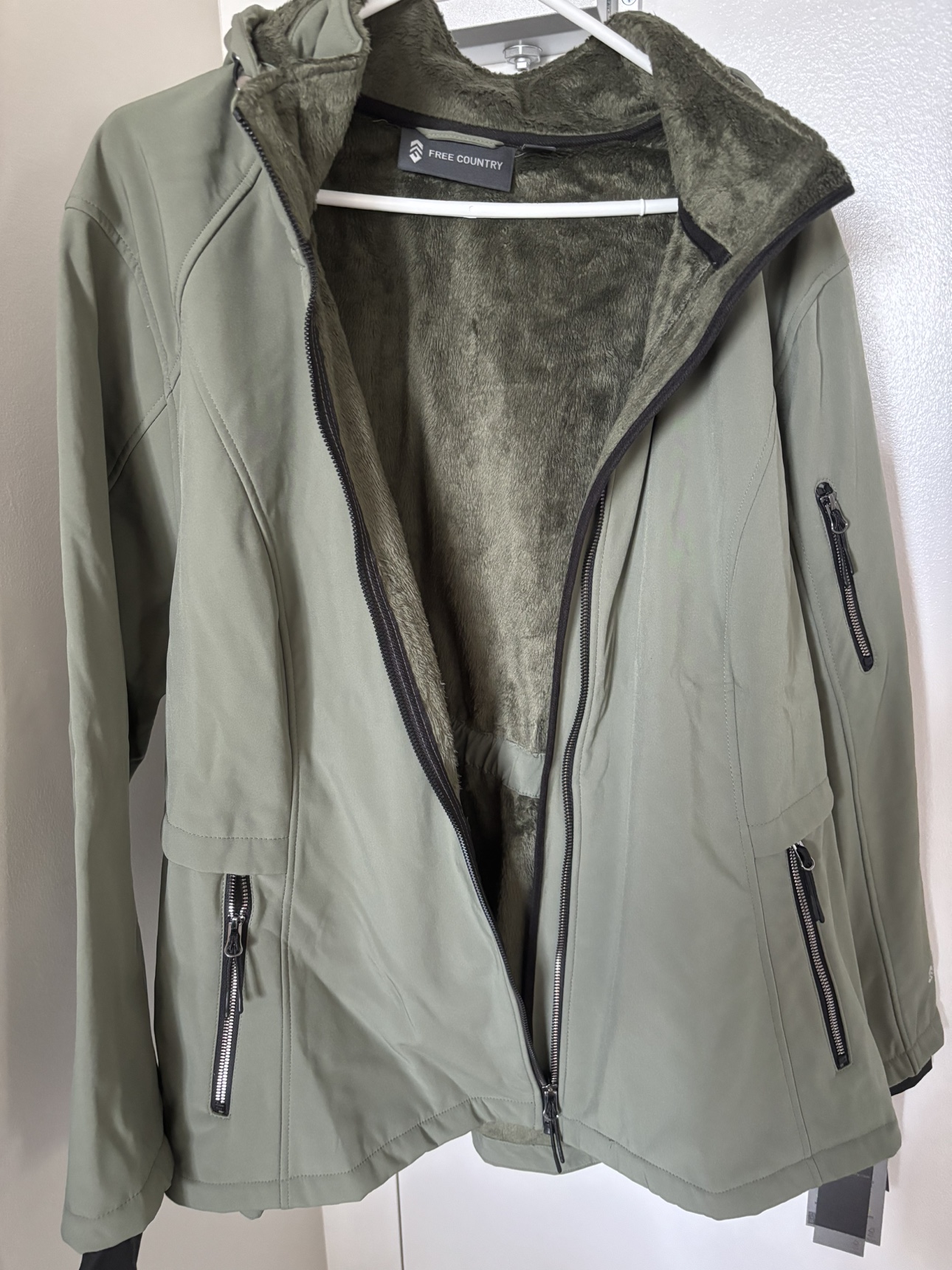 Women's Fall Green Jacket 3-in-1 - photo 2