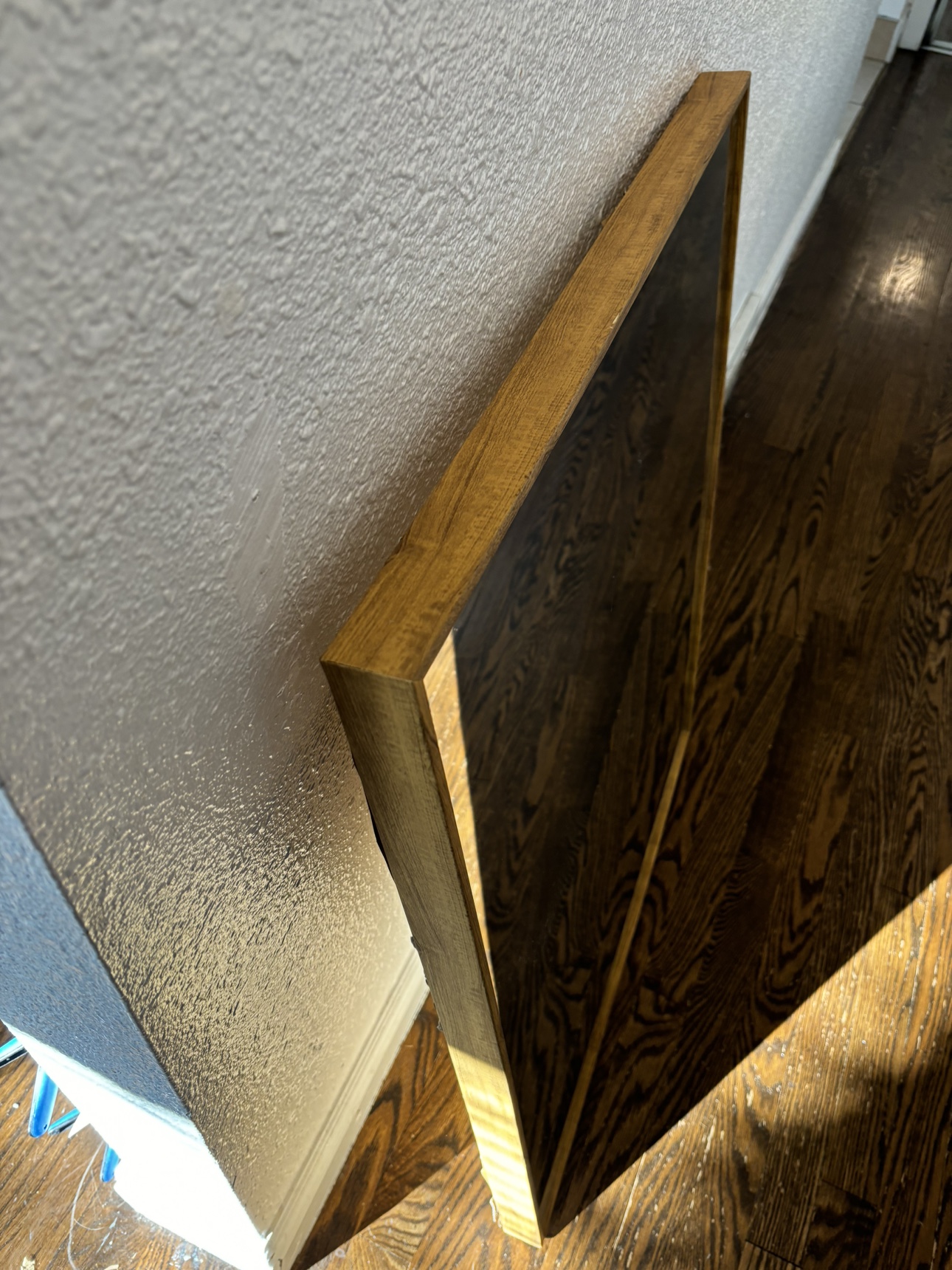 Large Wood Framed Mirror - photo 5