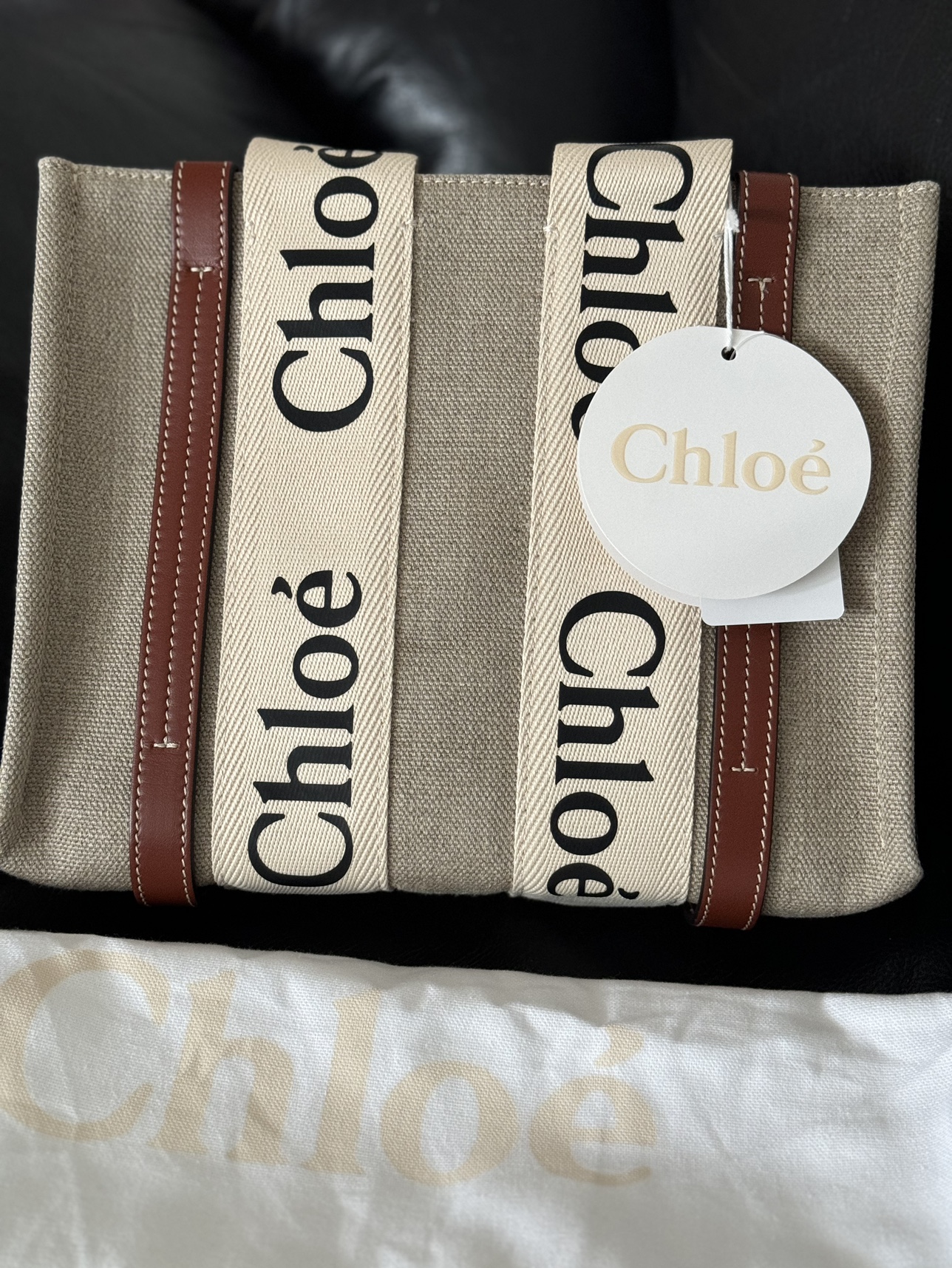 Chloé Canvas Tote Bag - photo 2