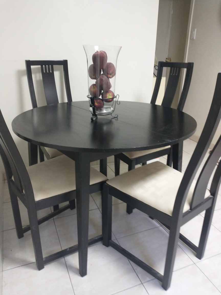 Black Dining Set - photo 3
