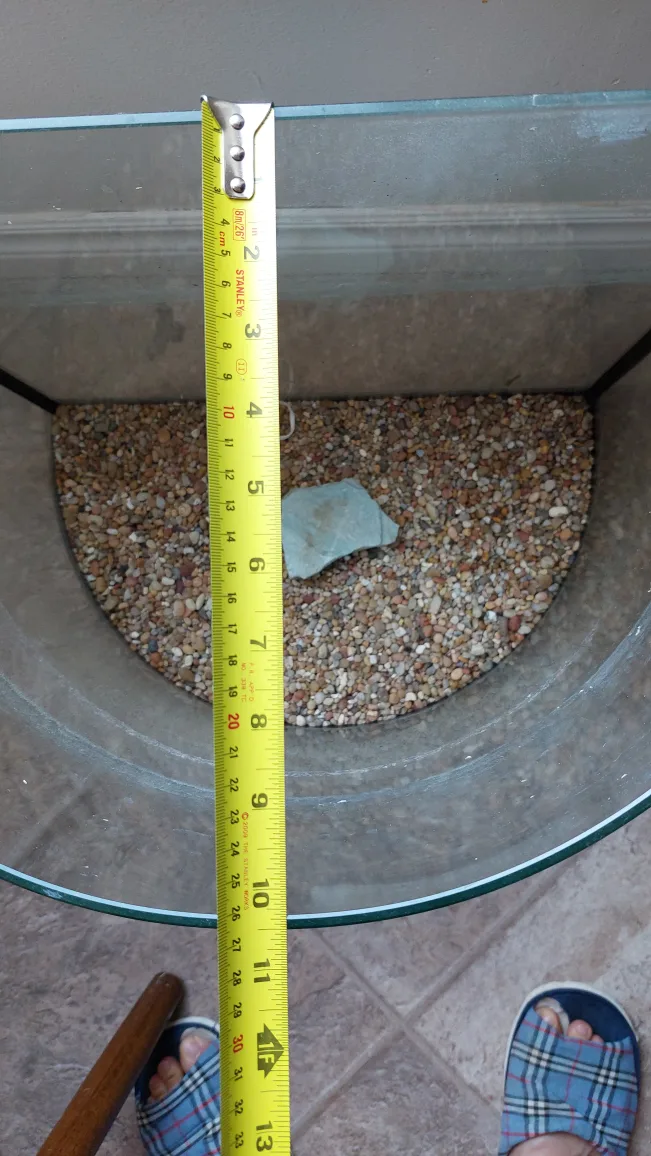 Aquarium/Terrarium half cylindrical, tall | #freecycle image indicator(4)