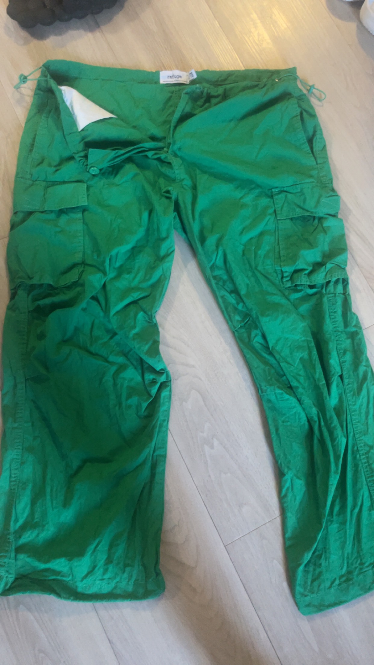 Refuge Green Cargo Pants - photo 4