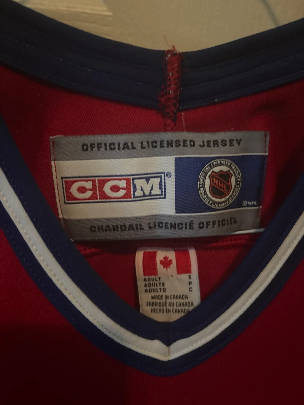 Montreal Canadiens CCM Jersey image indicator(3)