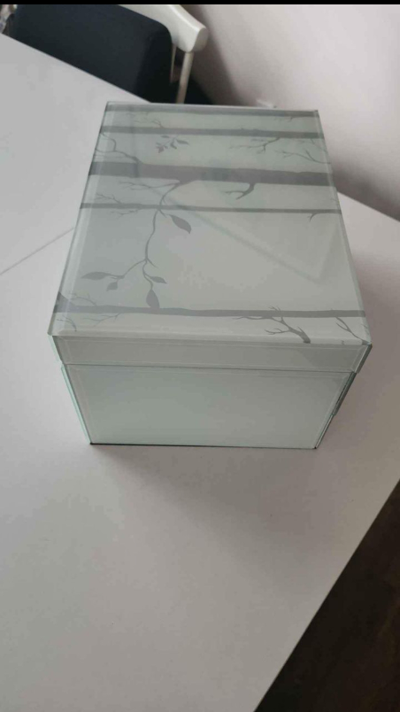Glass Jewellery Box New - photo 4