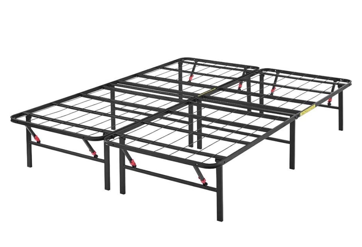 Full-size metal bed frame
