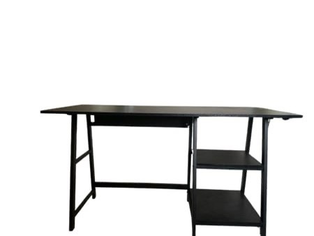 Trestle Desk with 2 Shelves (Excellent condition)