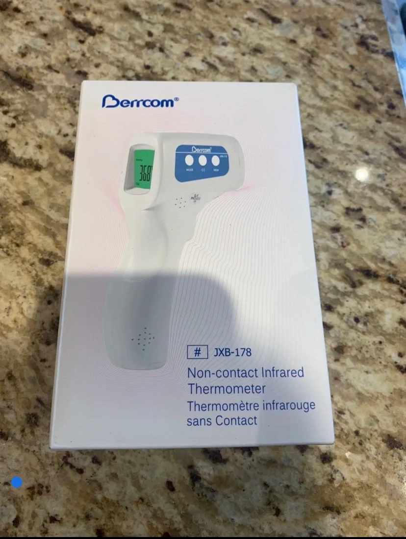 Bercom Non-Contact Infrared Thermometer image indicator(2)