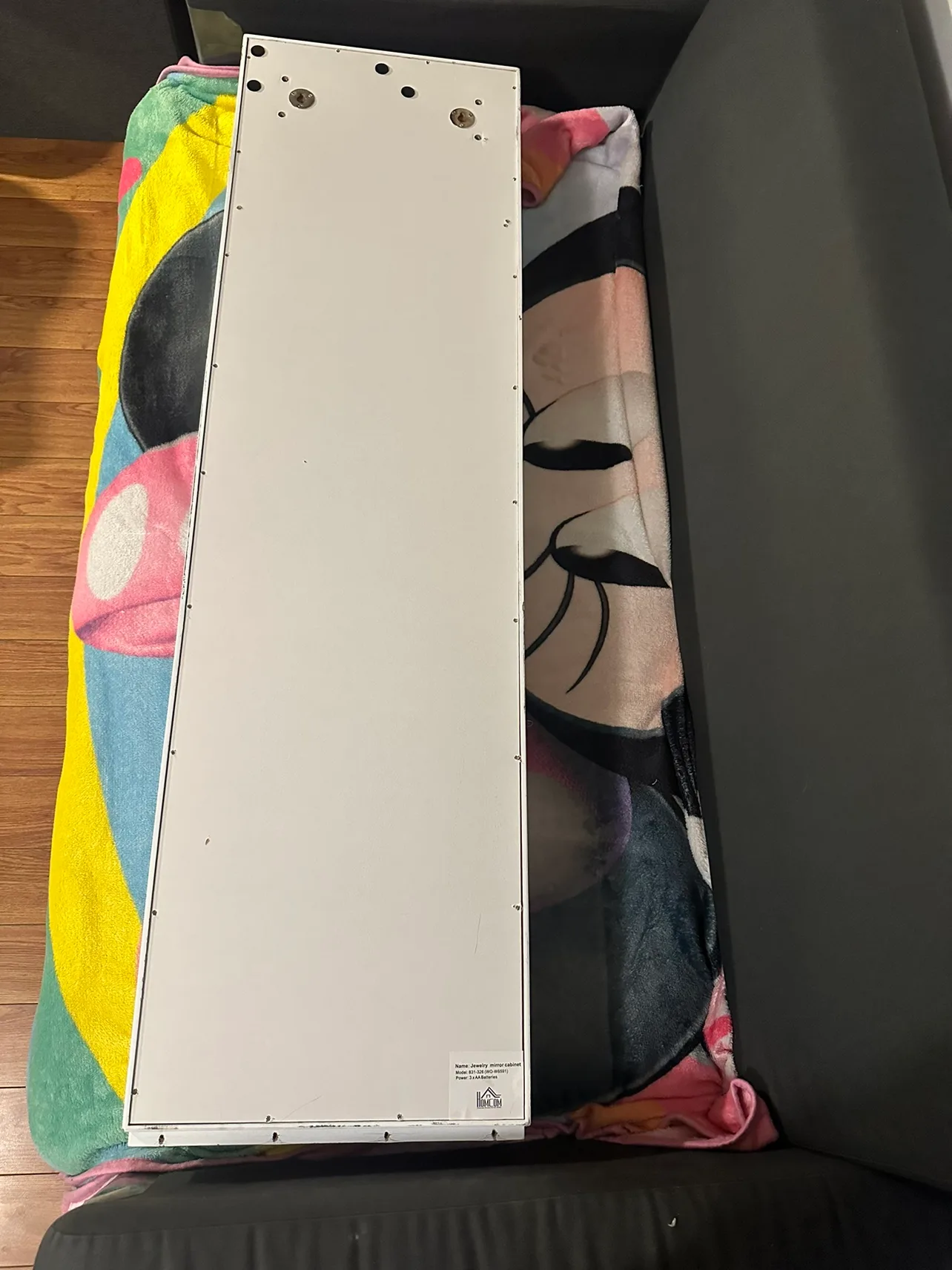 White Vanity Mirror with Lights image indicator(5)