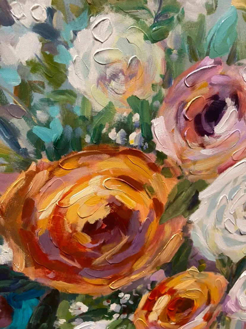 Picture Floral Canvas Wall Art image indicator(2)