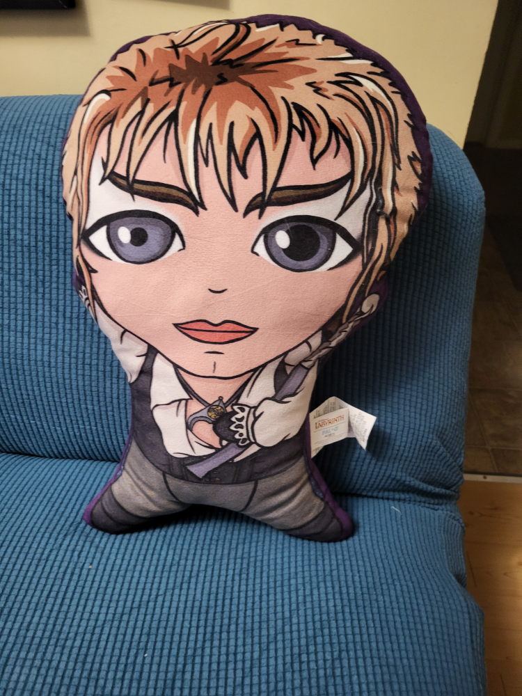 Jareth the Goblin King Pillow