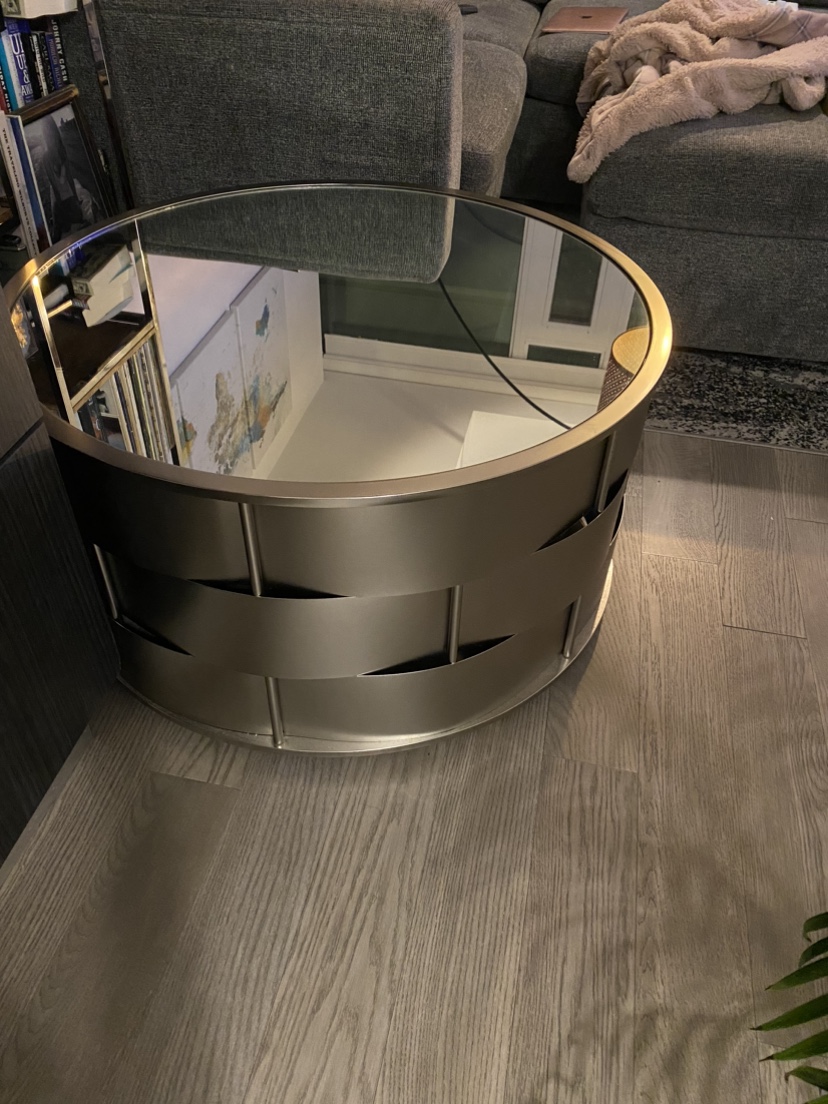 Mirrored Coffee Table