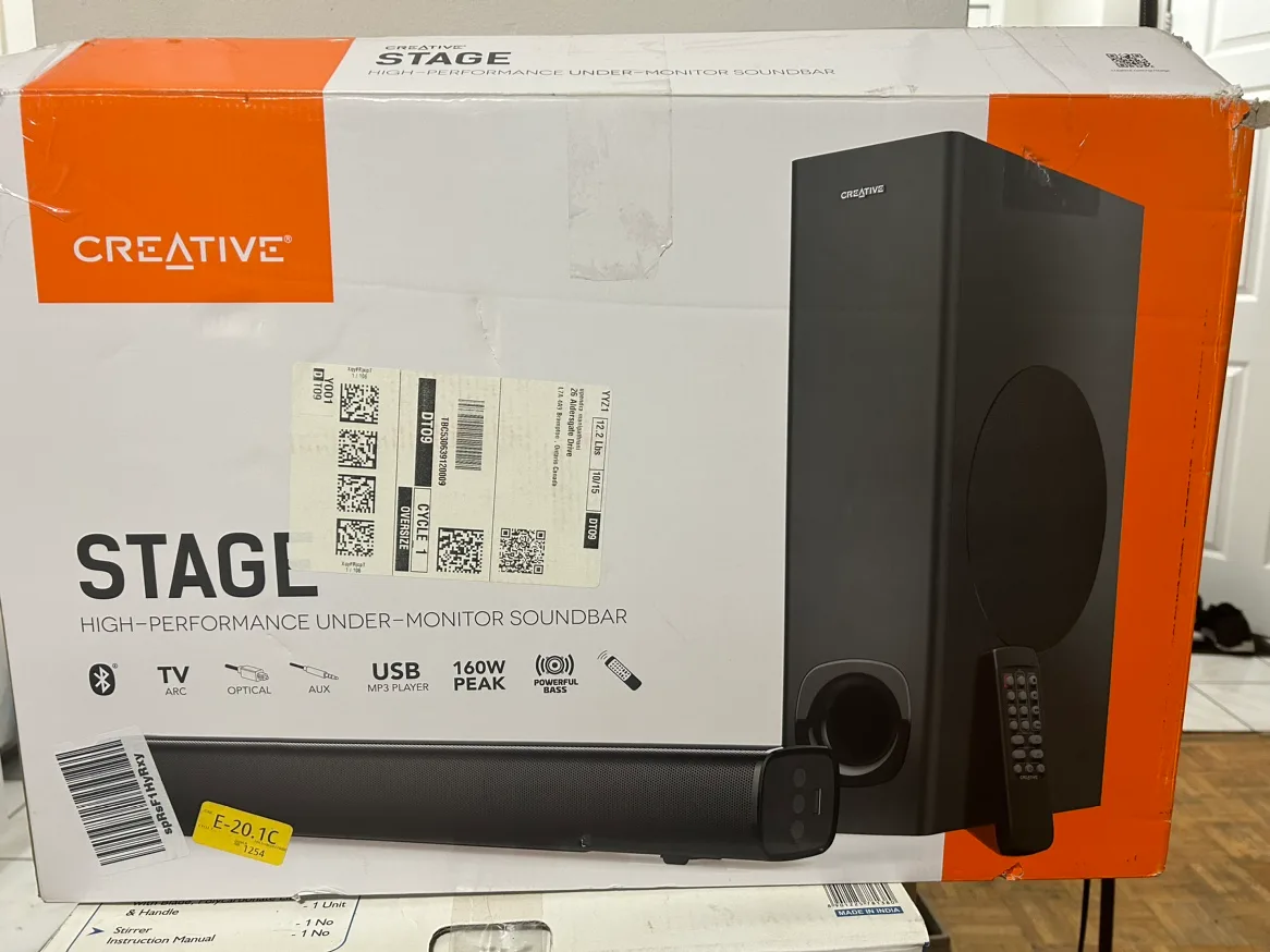 Creative Stage High Performance Soundbar thumbnail