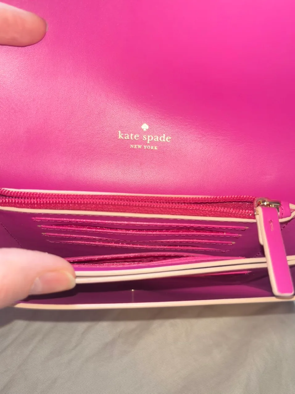 Blush pink Kate Spade Wallet image indicator(3)