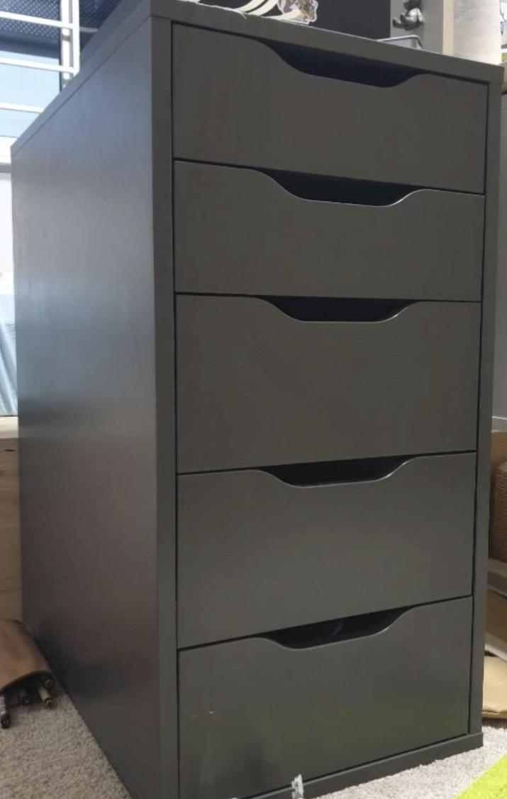 Ikea alex drawer grey (discontinued colour)