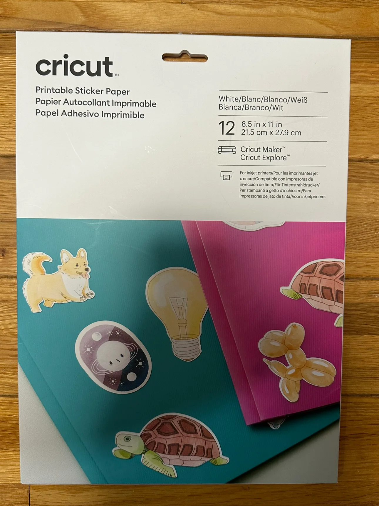 Cricut printable sticker paper thumbnail