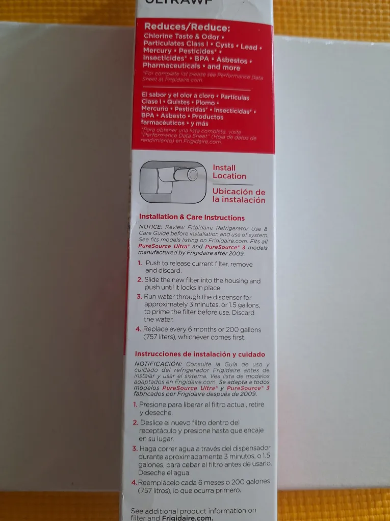 New Frigidaire Pure Source Ultra Water Filter ULTRAWF image indicator(2)