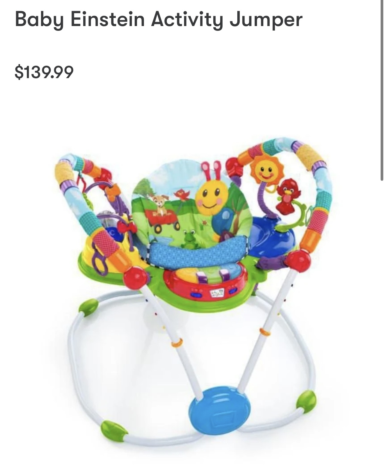Baby Einstein Activity Jumper - photo 3