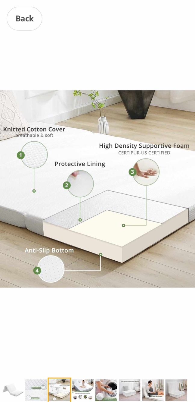 Folding Mattress - photo 5