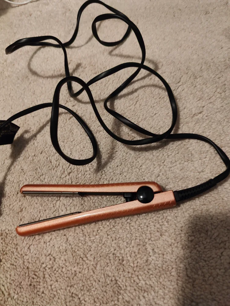 mini Rose Gold Flat Iron thumbnail