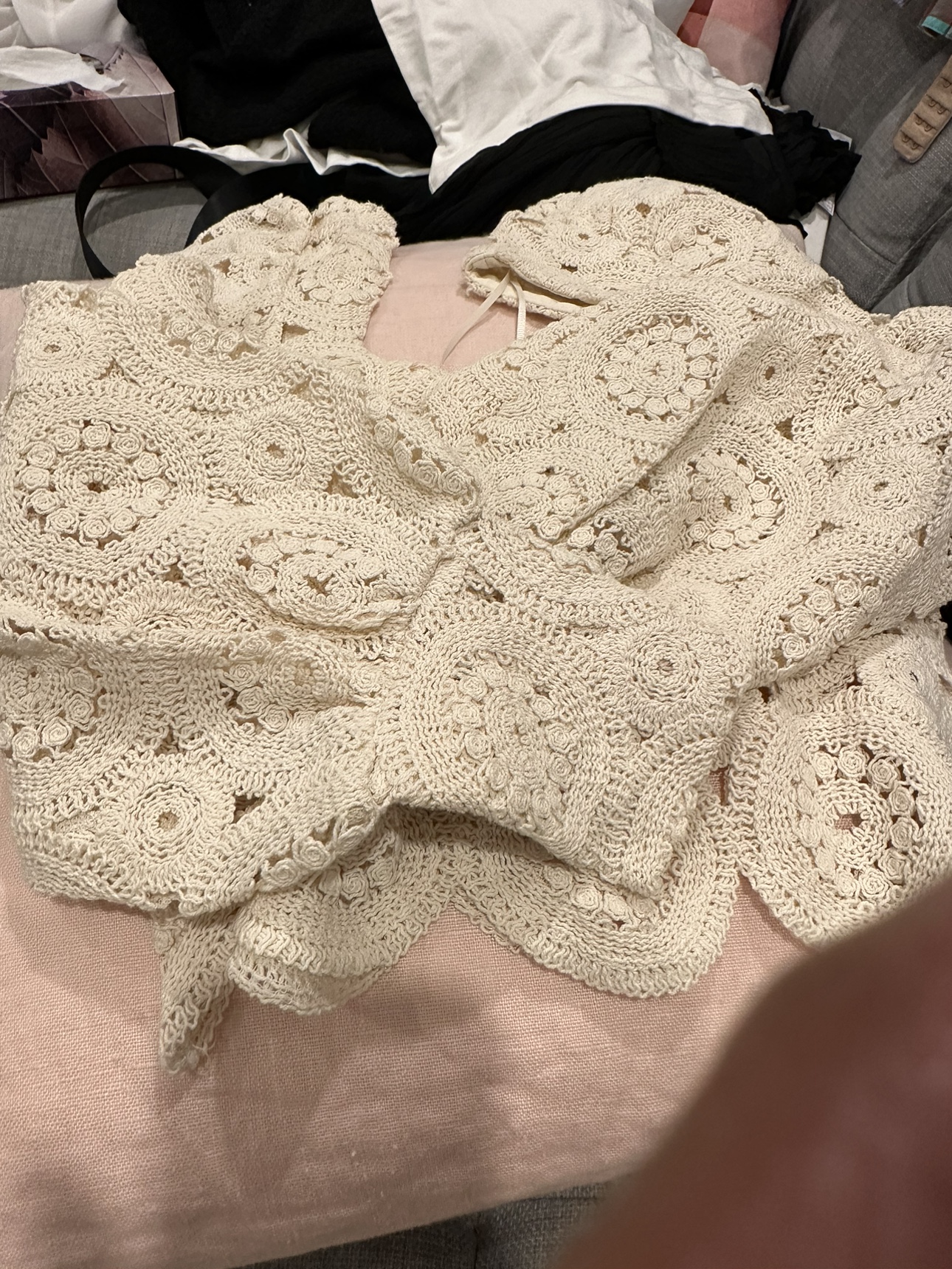 Zara Crochet Top