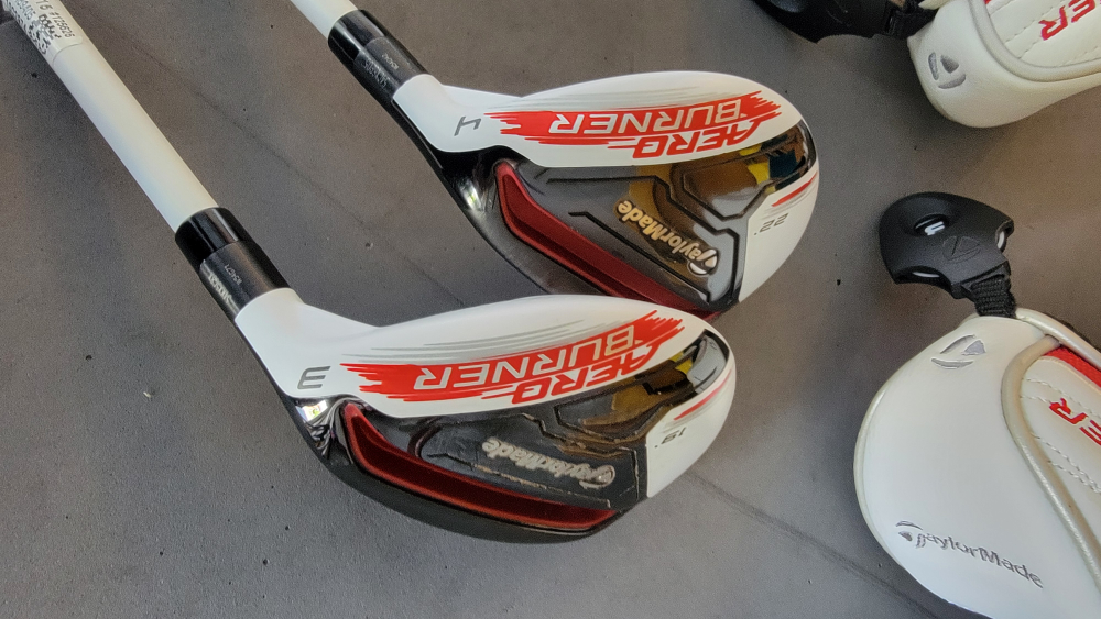 taylormade aero burner hybrid 3 and 4 for seniors - photo 3