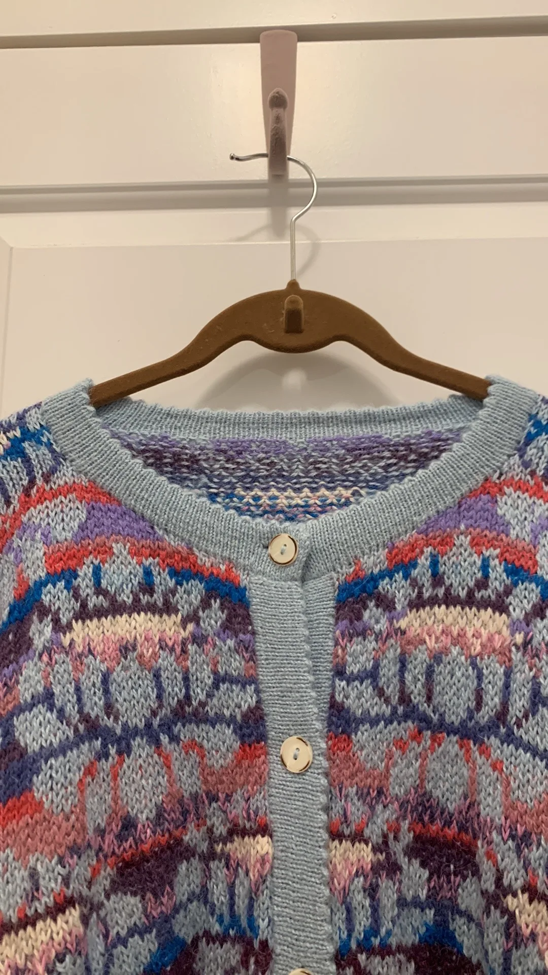 Vintage Knitted Cardigan sweater image indicator(2)