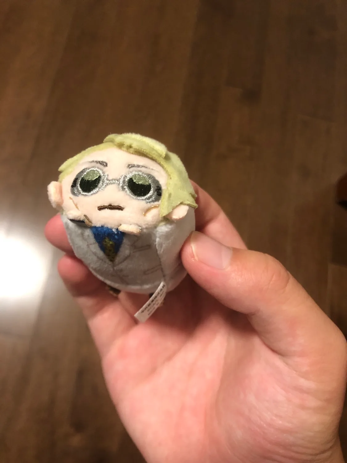 Nanami Kento Jujustsu Kaisen Keychain Plush Collectable thumbnail