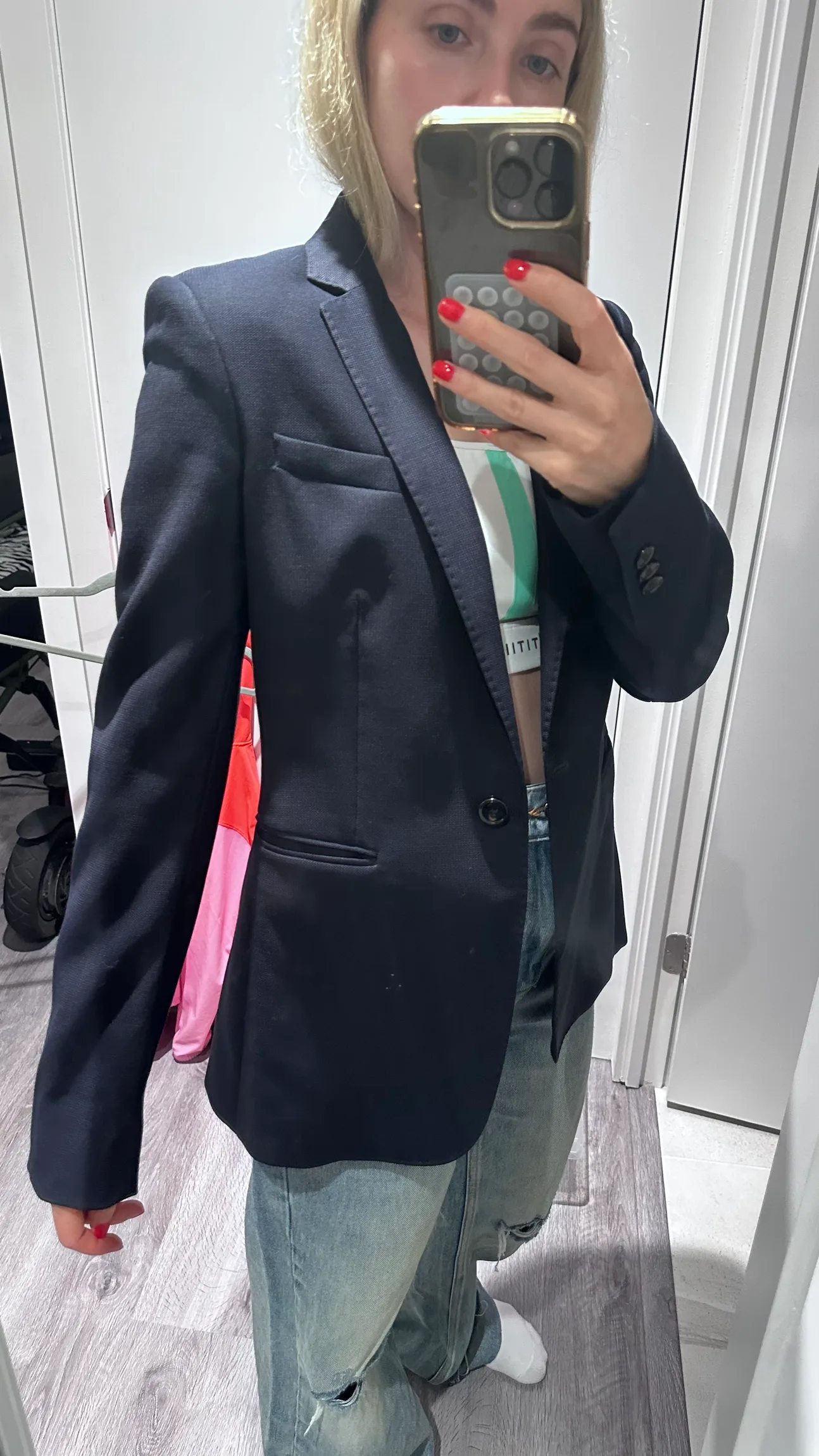 Massimo Dutti Black Blazer image indicator(2)