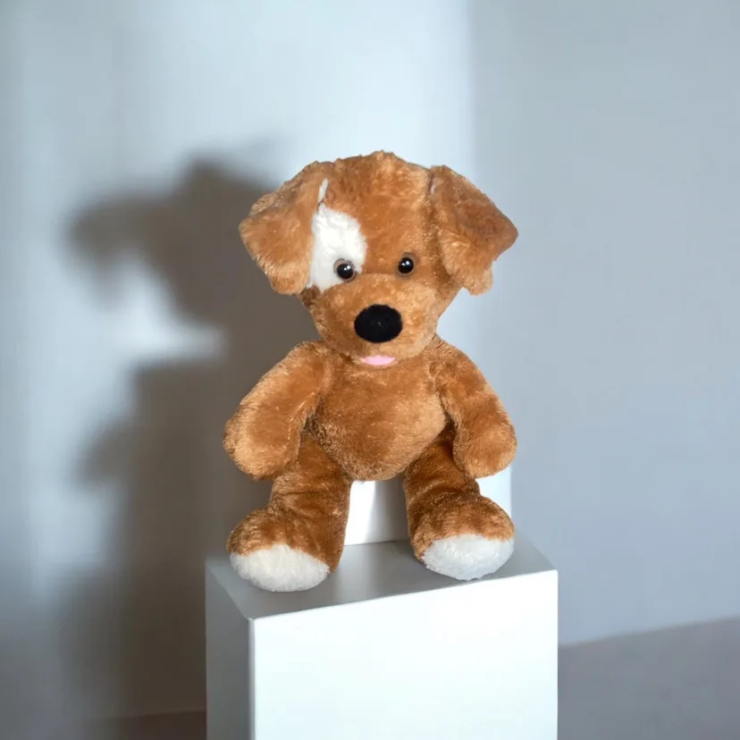Build-A-Bear Stuffed Dog * brown sugar puppy *