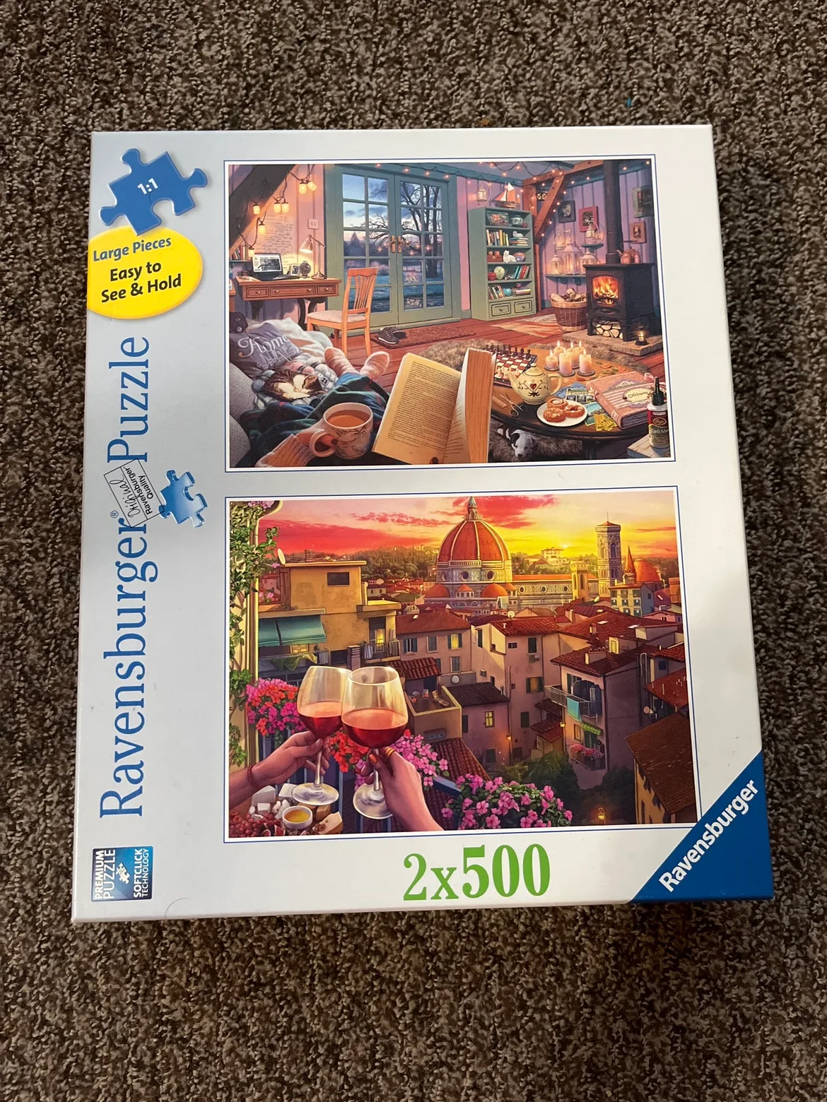 Ravensburger 2x500 Piece Puzzle thumbnail