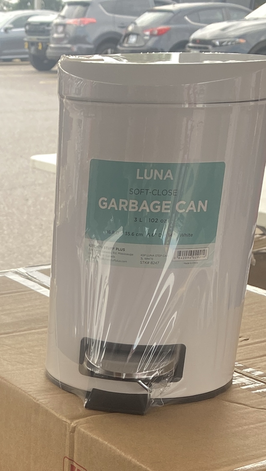 Luna Soft Close Garbage Can