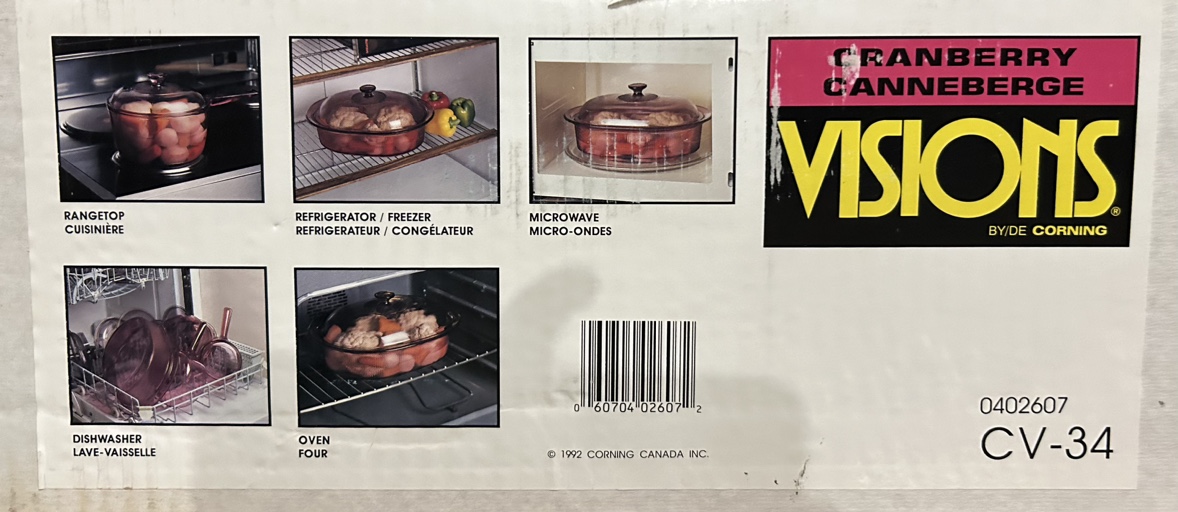 Vision 4L Cranberry Covered Roaster - photo 2