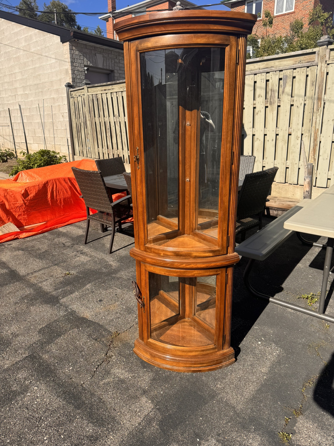 Wood Dresser with Mirror - photo 5