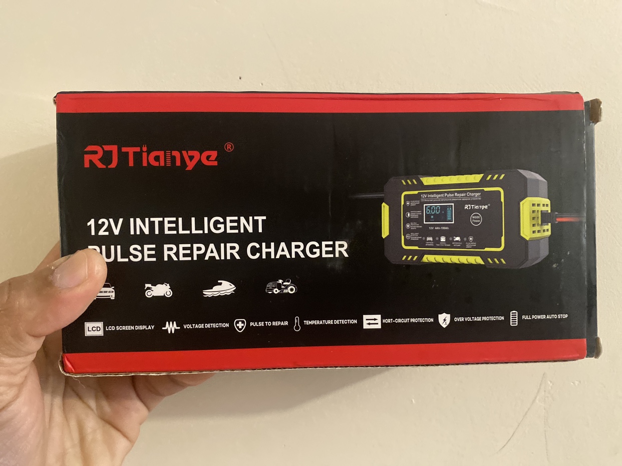 12V Intelligent Pulse Repair Charger