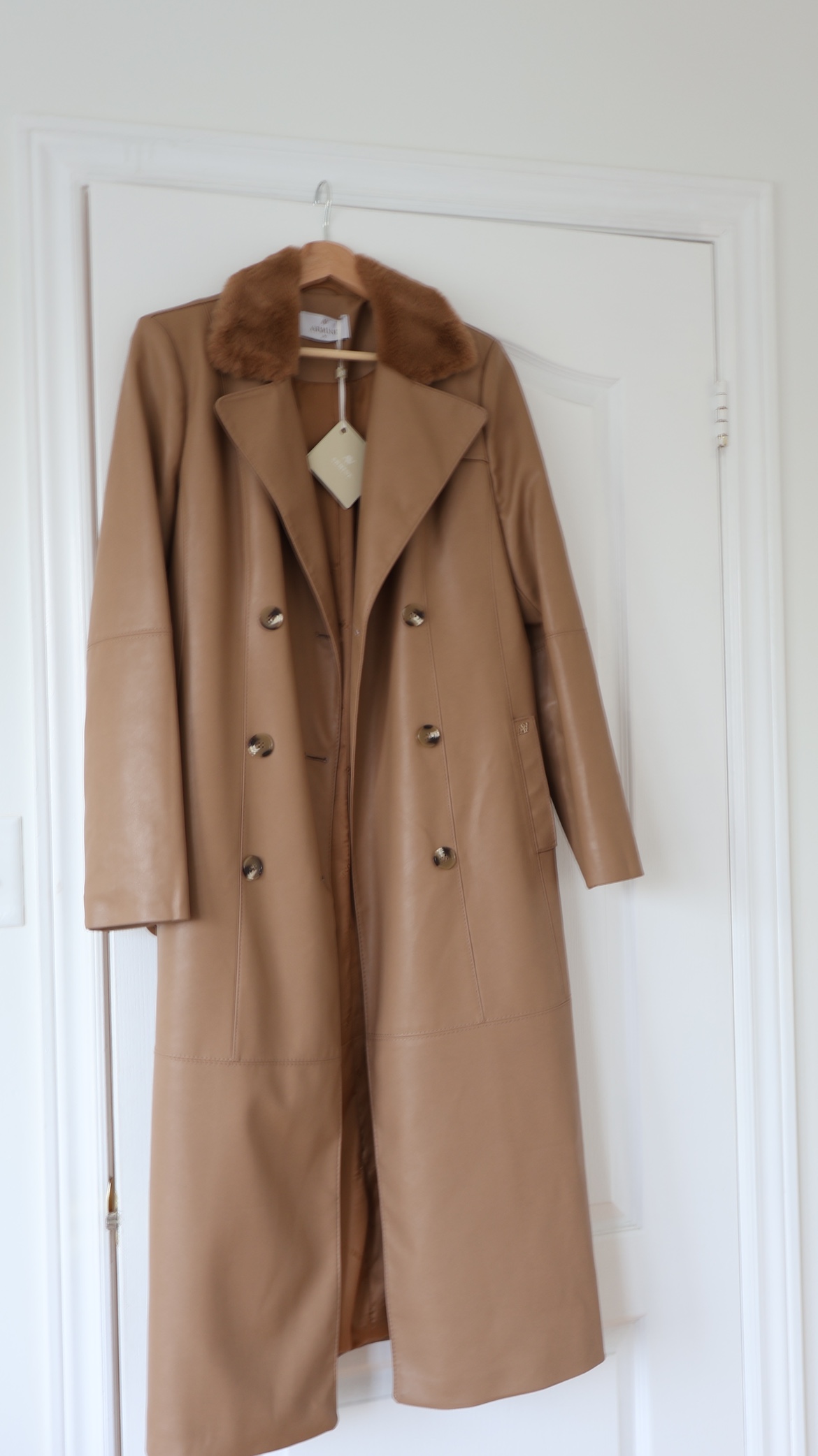 Faux Leather Coat - photo 2