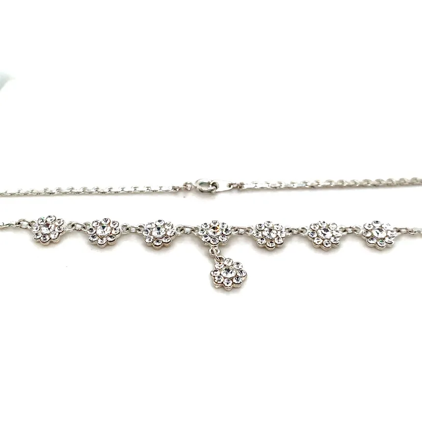 Crystal Flower Necklace image indicator(7)