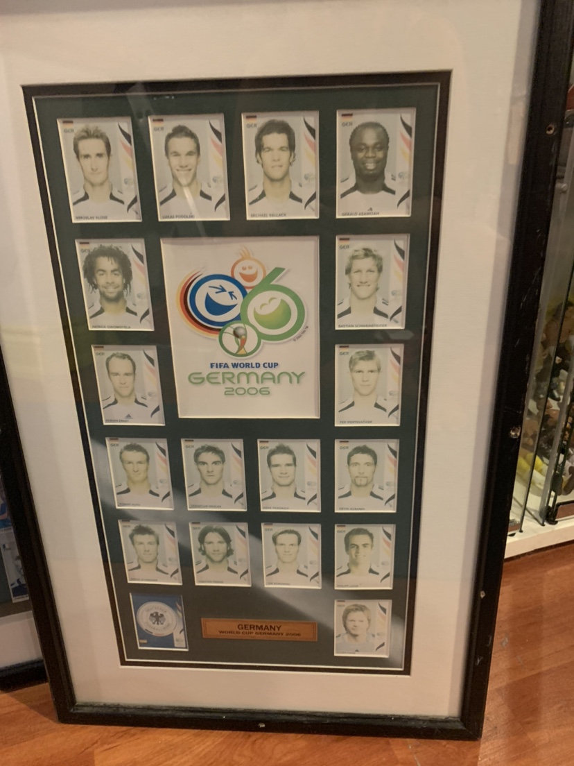 Framed 2006 World Cup Team Photos - photo 3