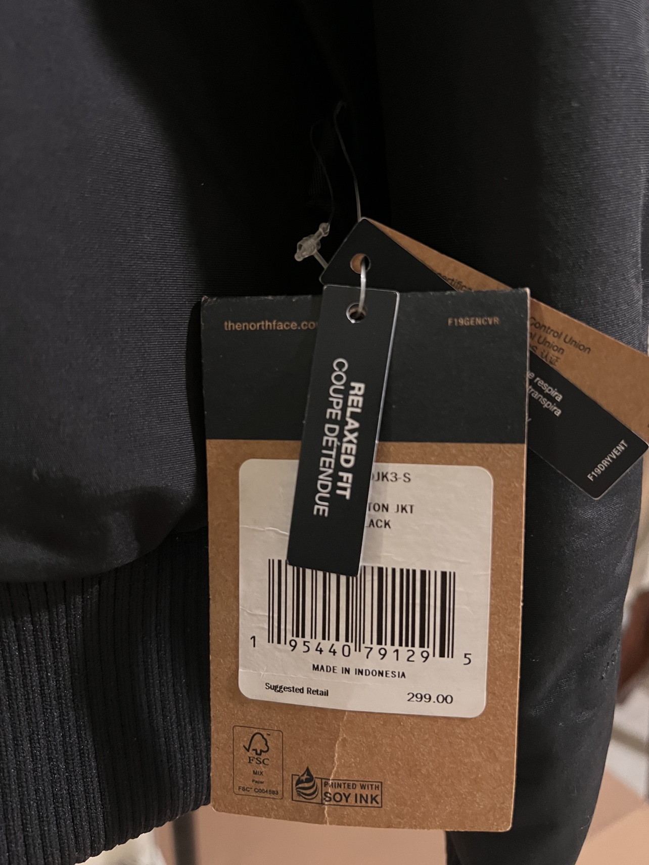 The North Face Men's Black Relaxed Fit Coupe Jacket - photo 3